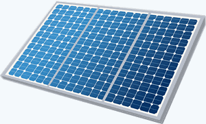 Photovoltaic Solar Panels that produce electricity